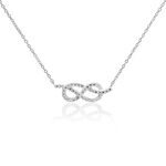 Collier Phenicia Argent Blanc Oxyde De Zirconium - Colliers avec pierres Femme | Marc Orian
