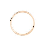 Alliance 1 Rang Diamante Ruban Plat Or Bicolore - Alliances personnalis&eacute;es Femme | Marc Orian