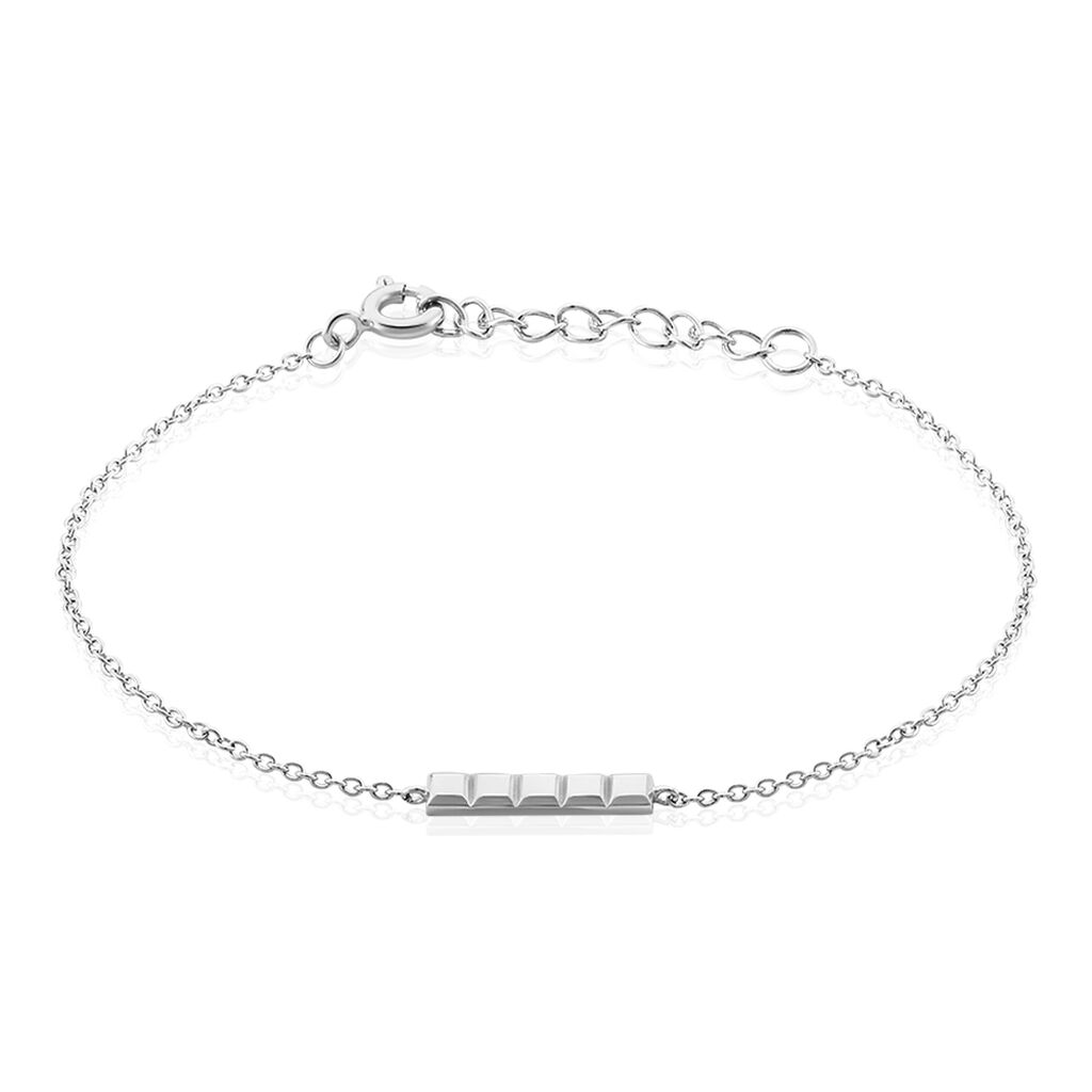 Bracelet Teressa Argent Blanc - Bracelets fantaisie Femme | Marc Orian