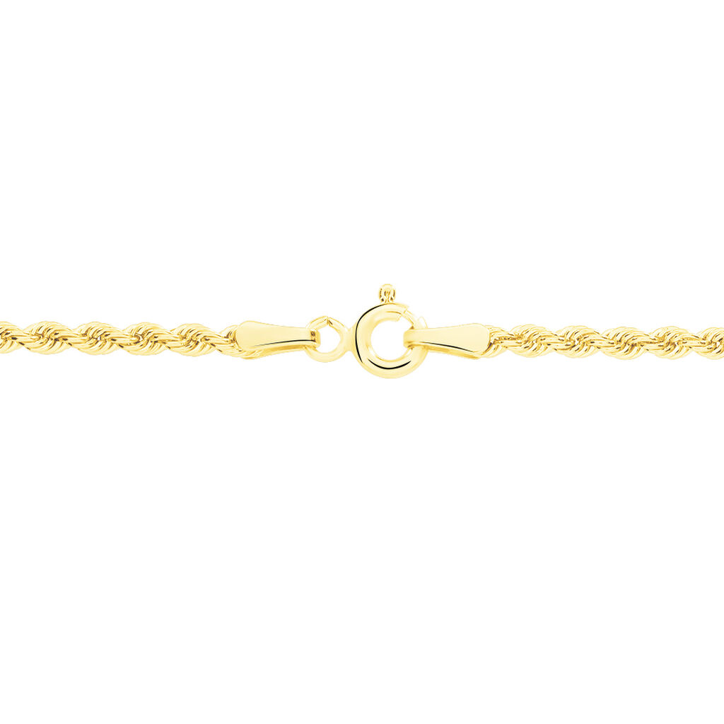 Collier Jerry Maille Corde Or Jaune - Chaines Femme | Marc Orian