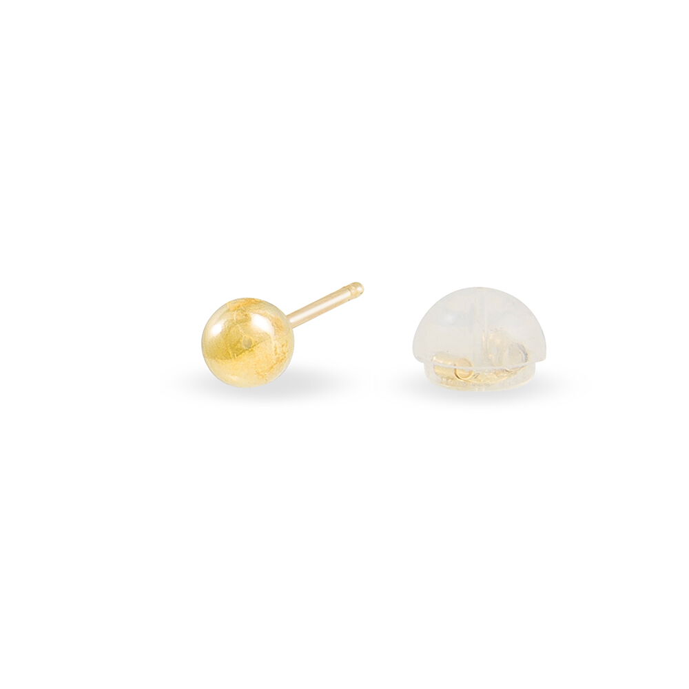 Boucles D'oreilles Puces Fidelia Boule Or Jaune - Puces Femme | Marc Orian