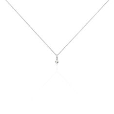 Collier Cicelie Or Blanc Diamant - Parure de mariage Femme | Marc Orian