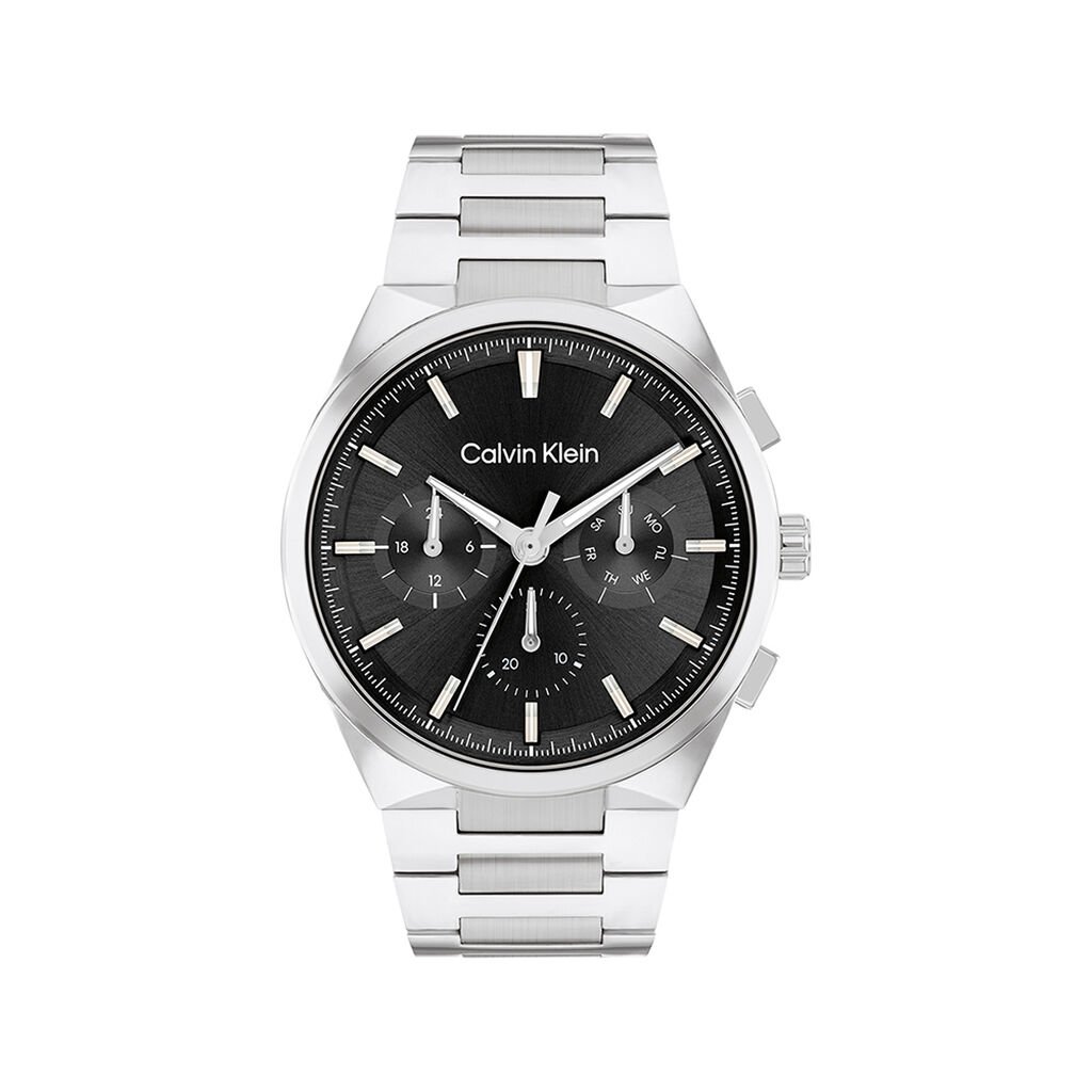 Montre Calvin Klein Distinguish Multifonctions Noir - Montres &eacute;tanches Homme | Marc Orian
