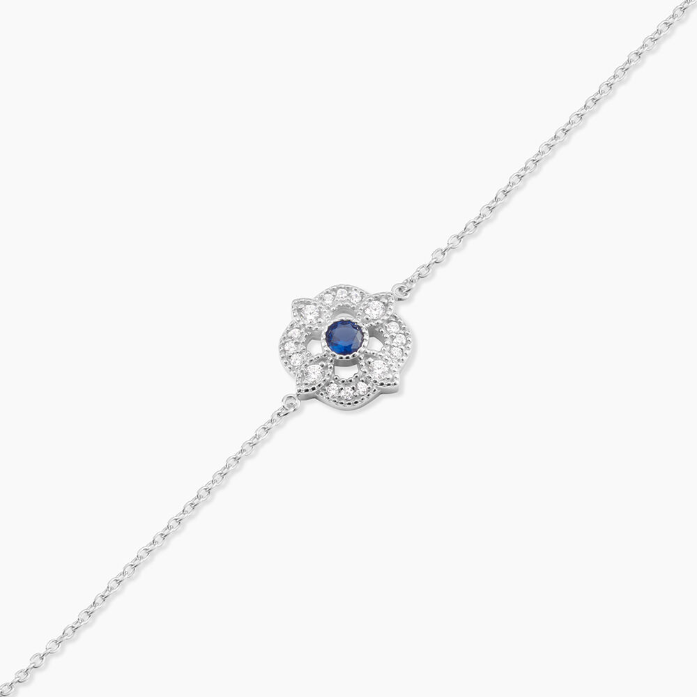 Bracelet Astrea Argent Blanc Oxyde De Zirconium - Bracelets fantaisie Femme | Marc Orian