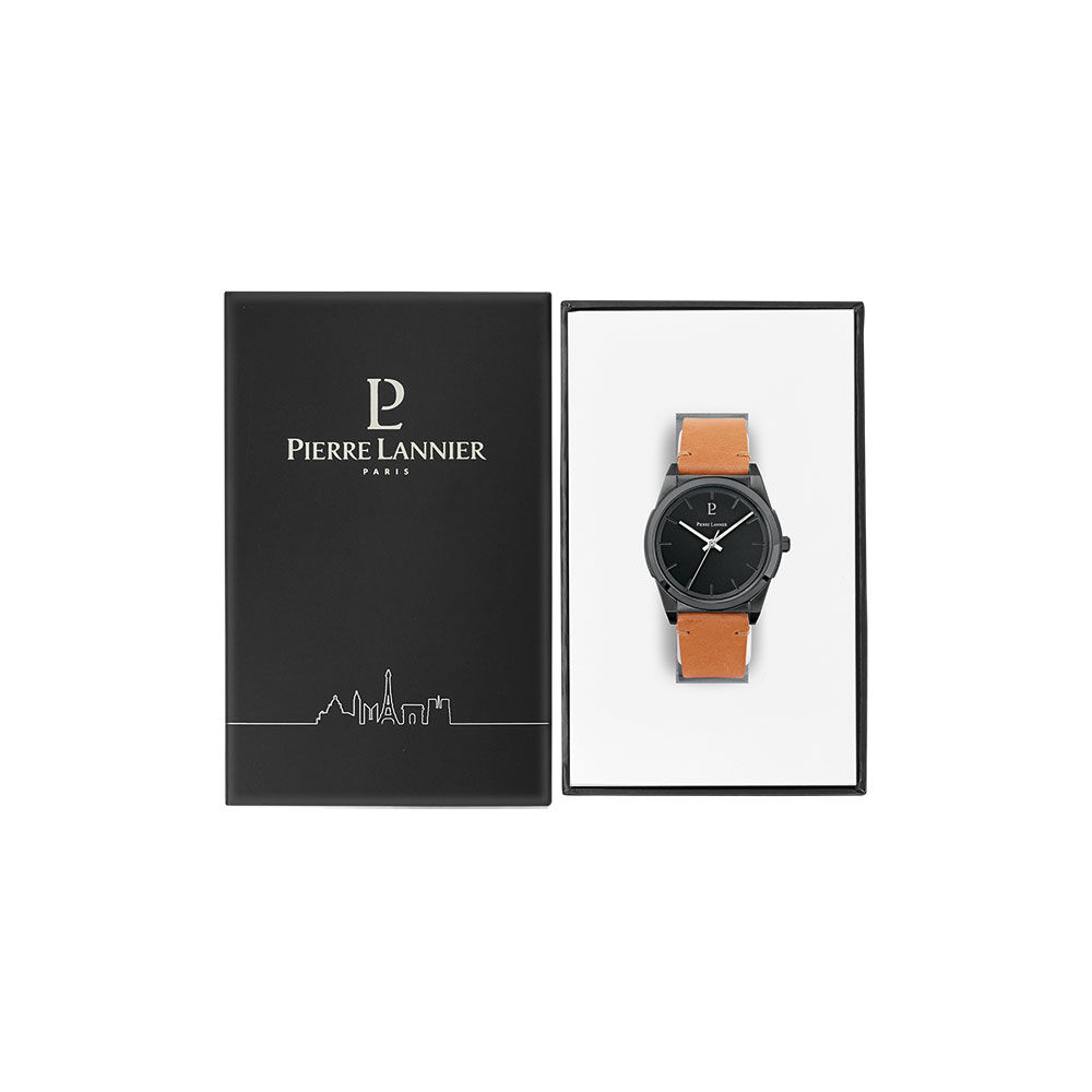 Montre Pierre Lannier Candide Noir - Montres &eacute;tanches Homme | Marc Orian