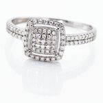 Bague Or Blanc Zuzana Diamants - Parures de mariage Femme | Marc Orian