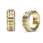 Cr&eacute;oles Guess Just Acier Jaune Oxyde De Zirconium - Cr&eacute;oles Femme | Marc Orian