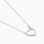 Collier Elanda Argent Blanc Oxyde De Zirconium - Colliers avec pierres Femme | Marc Orian