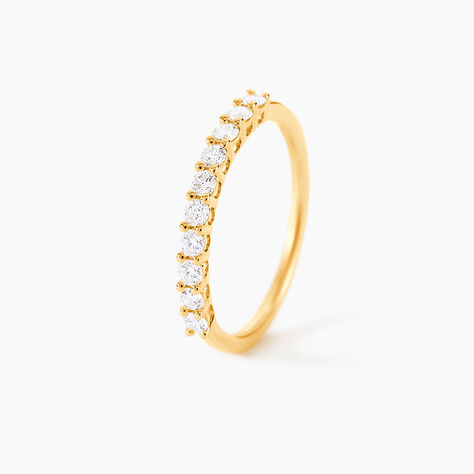 Alliance 1290 Or Jaune Diamant - Alliances duo Femme | Marc Orian