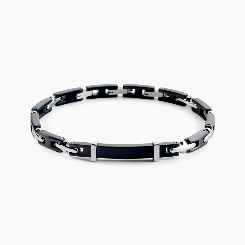 Bracelet Jourdan Halldor Acier Argent&eacute; - Bracelets cha&icirc;nes Homme | Marc Orian