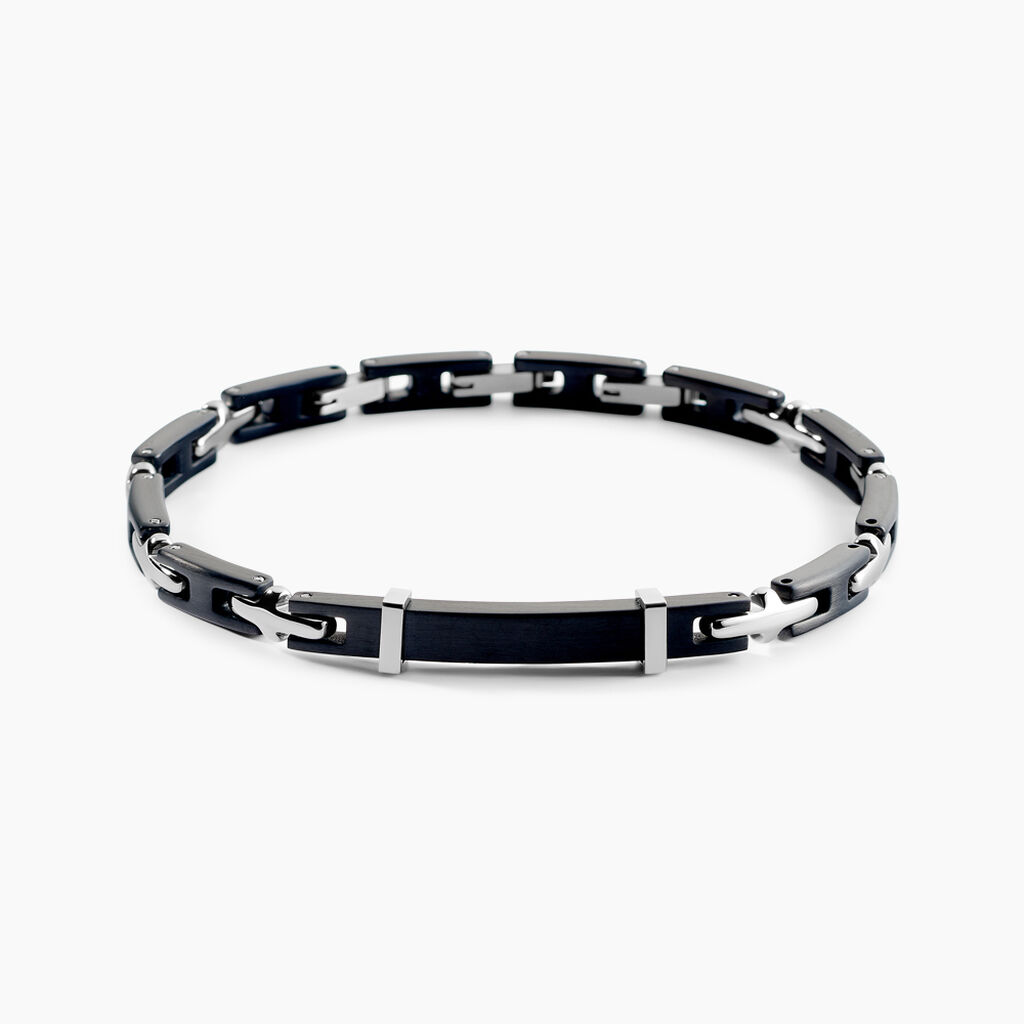 Bracelet Jourdan Halldor Acier Argent&eacute; - Bracelets cha&icirc;nes Homme | Marc Orian