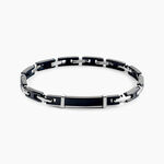 Bracelet Jourdan Halldor Acier Argent&eacute; - Bracelets cha&icirc;nes Homme | Marc Orian