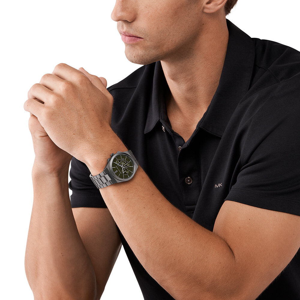 Montre Michael Kors Lennox Vert - Montres étanches Homme | Marc Orian