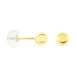 Boucles D'oreilles Puces Fidelia Boule Or Jaune - Puces Femme | Marc Orian