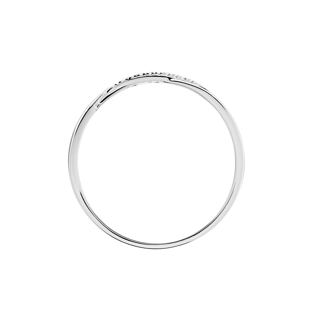 Bague Smina Or Blanc Diamant - Bagues pierres précieuses Femme | Marc Orian