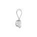 Pendentif Mabila Or Blanc Oxyde De Zirconium - Pendentifs Femme | Marc Orian