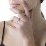 Bague Solitaire Dallal Or Blanc Diamant - Solitaires Femme | Marc Orian