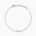 Bracelet Naura Argent Blanc Oxyde De Zirconium - Bracelets chaînes Femme | Marc Orian