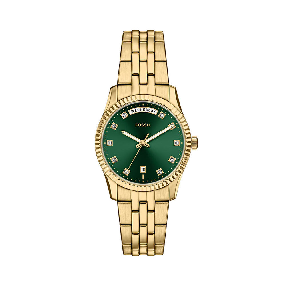 Montre Fossil Scarlette Vert - Montres &eacute;tanches Femme | Marc Orian