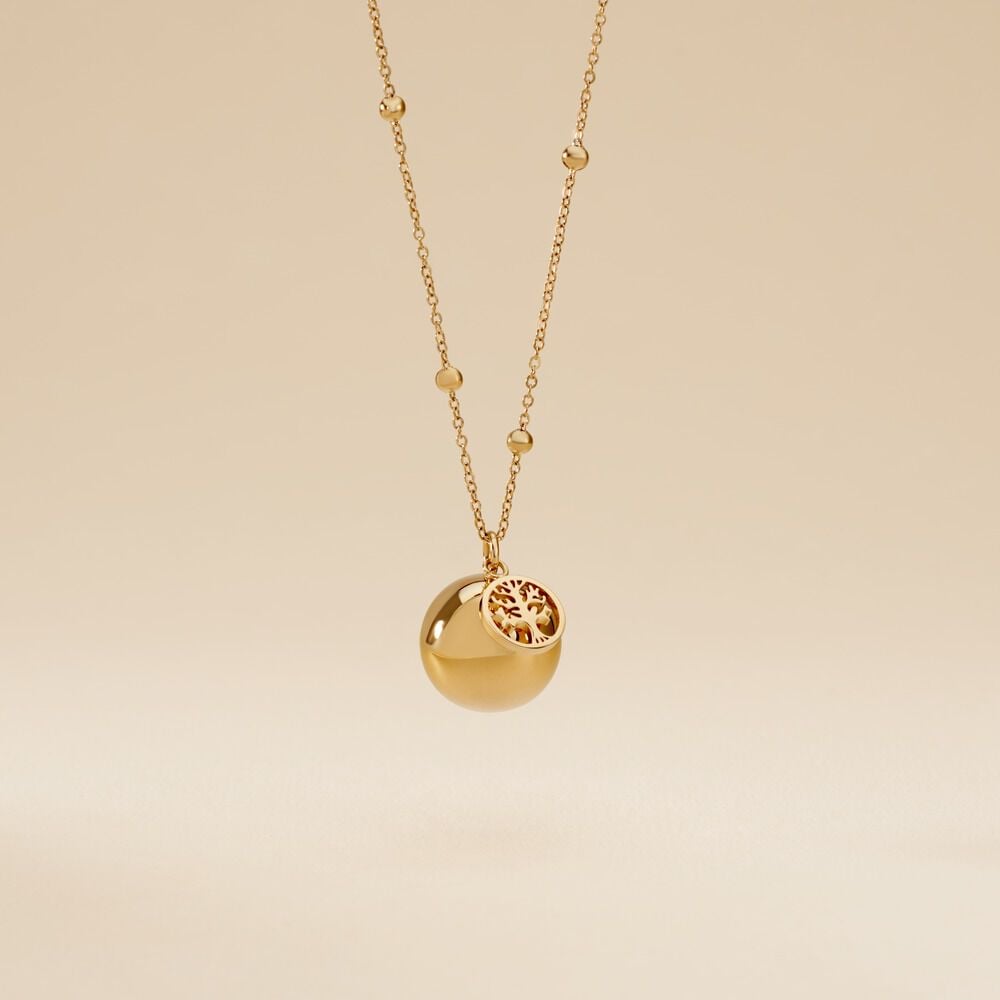 Bola De Grossesse Acier Doré My Bola - Bolas de grossesse Femme | Marc Orian