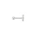 Piercing D'oreille Unitaire Roseau Argent Blanc Oxyde De Zirconium - Piercings d'oreilles Femme | Marc Orian