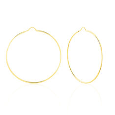 Créoles Dominae Or Jaune - Boucles d'oreilles Créoles Femme | Marc Orian