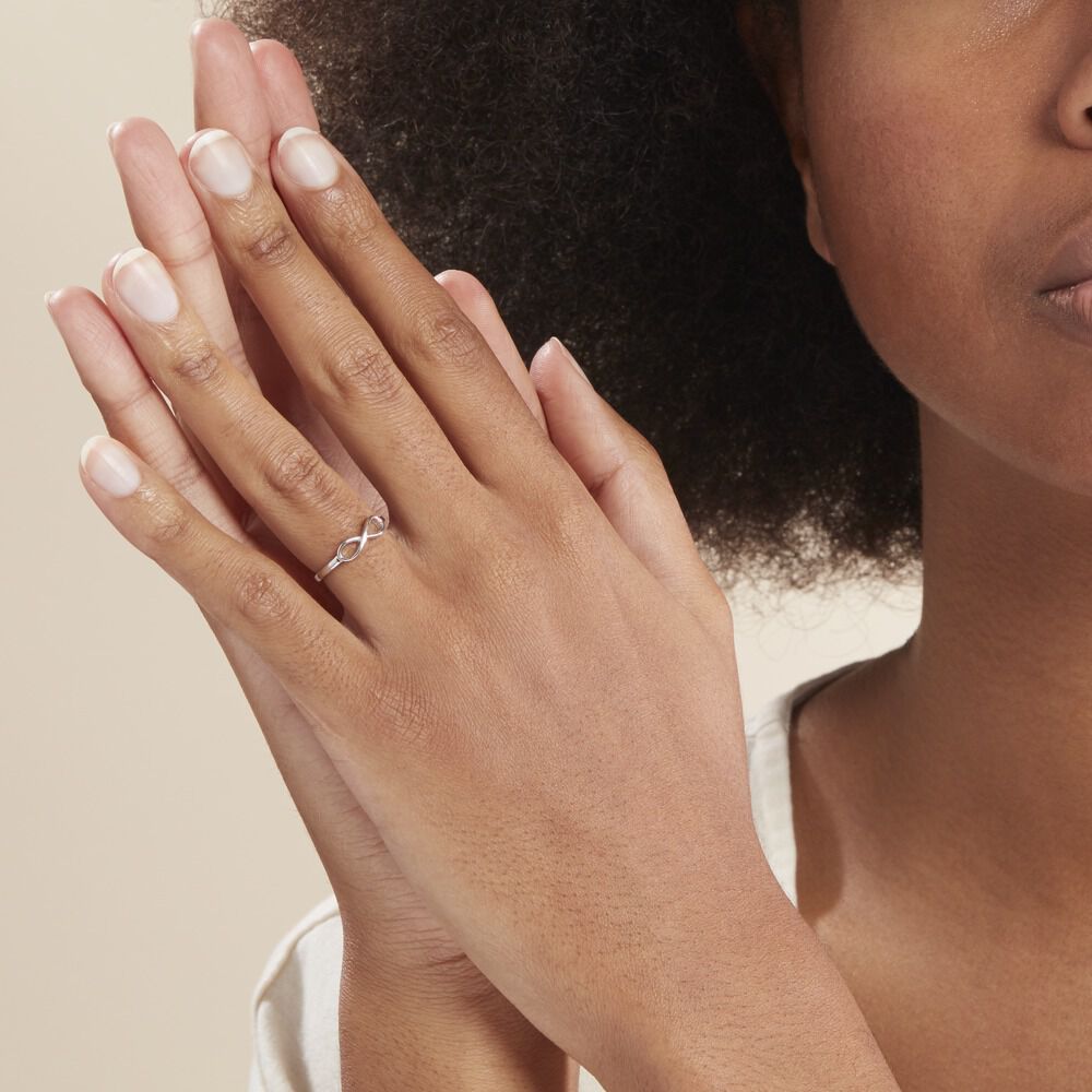 Bague Martta Argent Blanc - Bagues Femme | Marc Orian