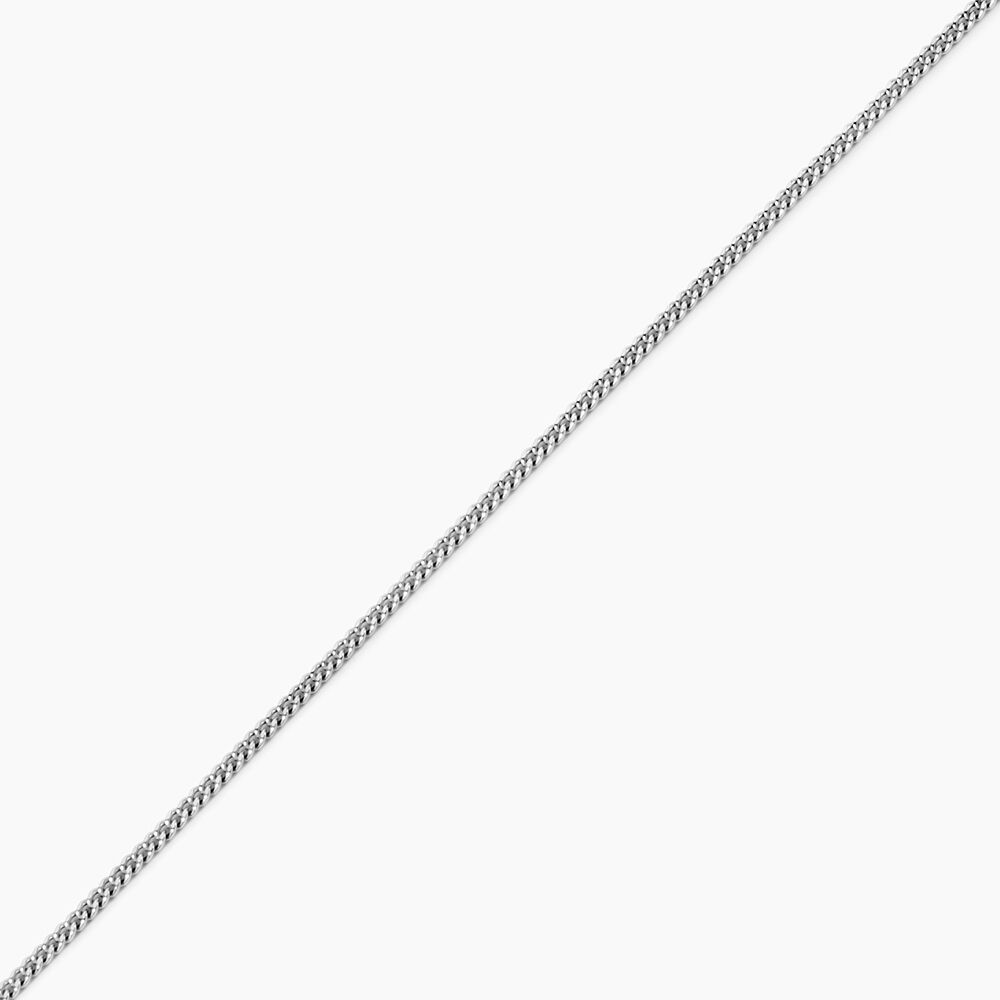 Cha&icirc;ne Clementine Argent Blanc - Colliers fantaisie Femme | Marc Orian