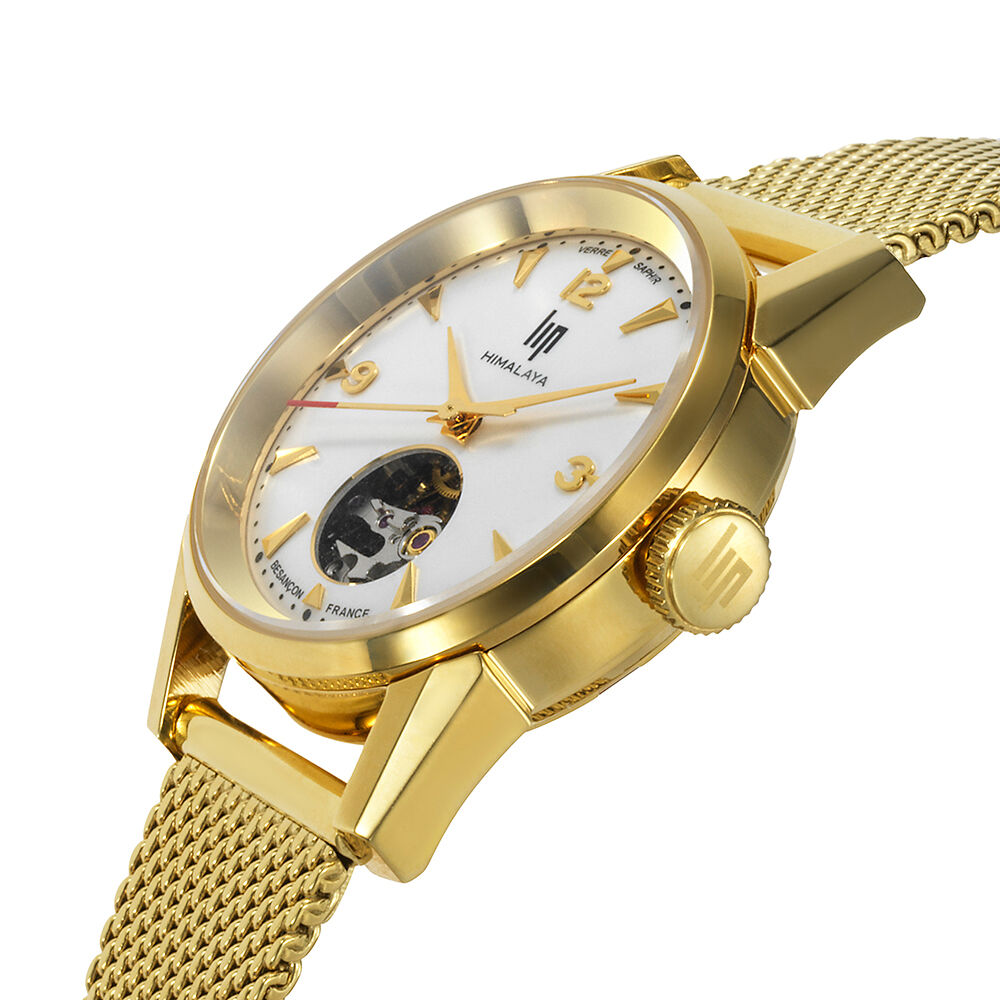 Montre Lip Himalaya C&oelig;ur Battant Blanc - Montres automatiques Femme | Marc Orian