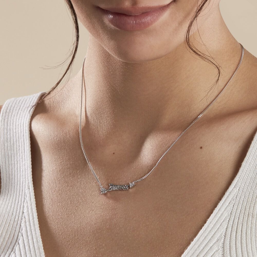 Collier Argent Ronky Oxydes De Zirconium - Colliers avec pierres Femme | Marc Orian