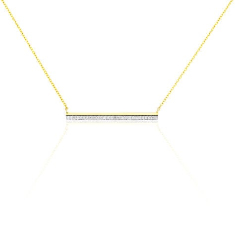 Collier Sahteene Or Jaune Diamant - Colliers avec pierres Femme | Marc Orian