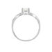 Bague Maryna Argent Blanc Oxyde De Zirconium - Solitaires Femme | Marc Orian