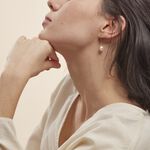 Boucles D'oreilles Pendantes Valera Or Jaune Perle De Culture - Boucles d'oreilles mariage Femme | Marc Orian