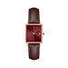 Montre Rosefield Boxy Xs Bordeaux - Montres étanches Femme | Marc Orian