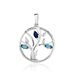 Pendentif Godolieba Or Blanc Topaze - Pendentifs Femme | Marc Orian