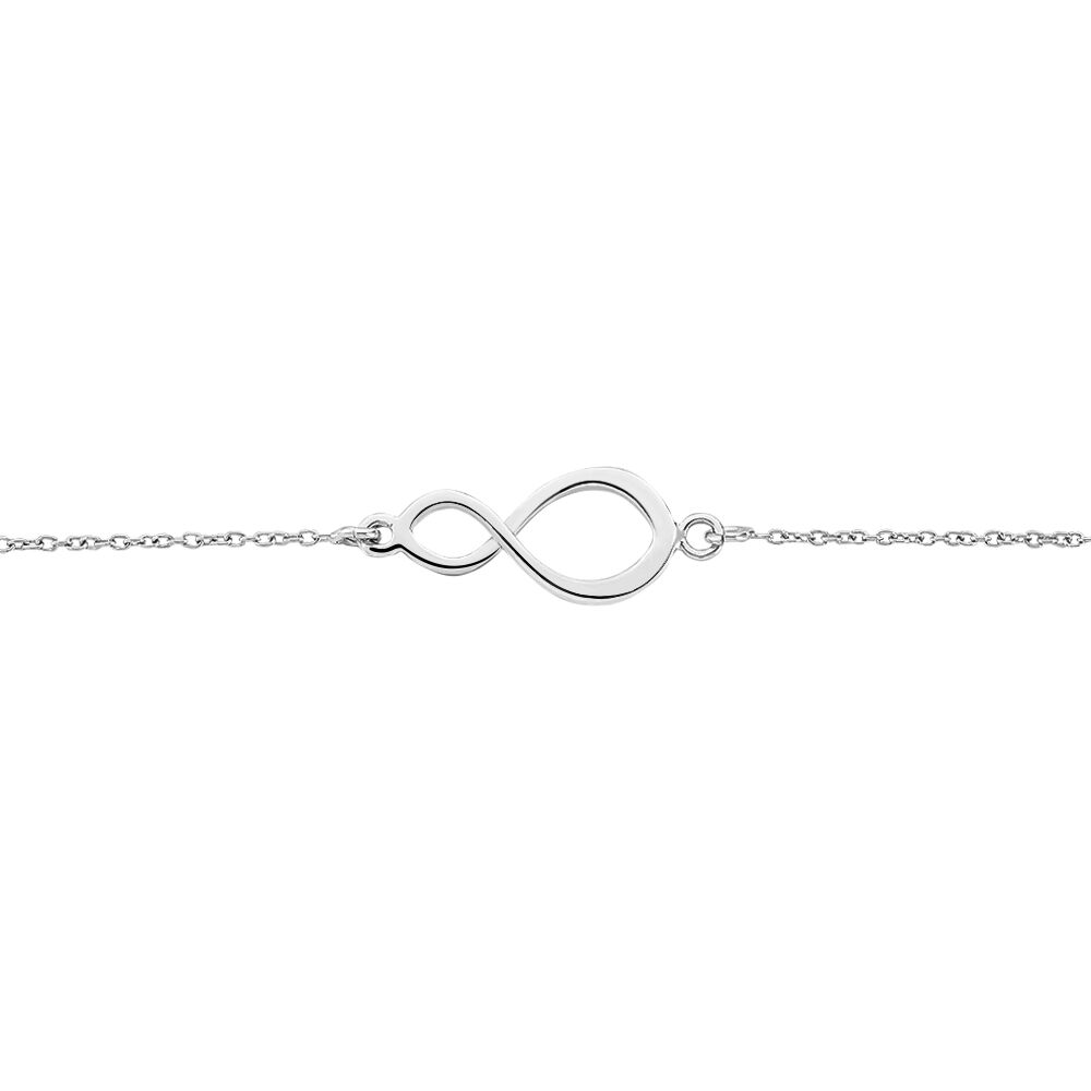 Bracelet Adeline Argent Blanc - Bracelets chaînes Femme | Marc Orian