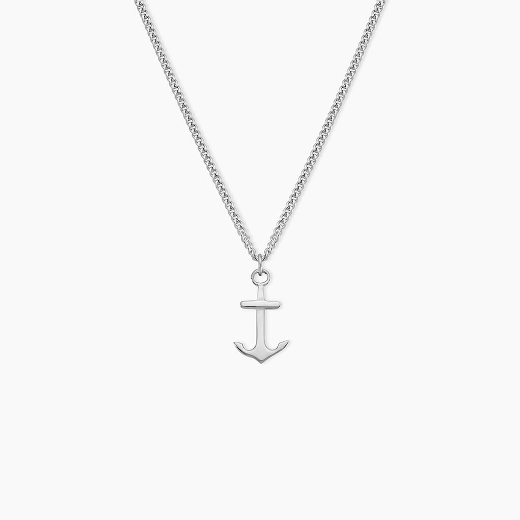 Collier Argent Blanc Day - Colliers fantaisie Homme | Marc Orian