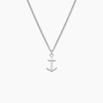 Collier Argent Blanc Day - Colliers fantaisie Homme | Marc Orian