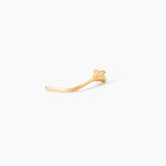 Piercing De Nez Fethi Serti Griffe Or Jaune Oxyde De Zirconium - Piercing Nez Femme | Marc Orian