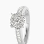 Bague Serena Or Blanc Diamant - Parures de mariage Femme | Marc Orian