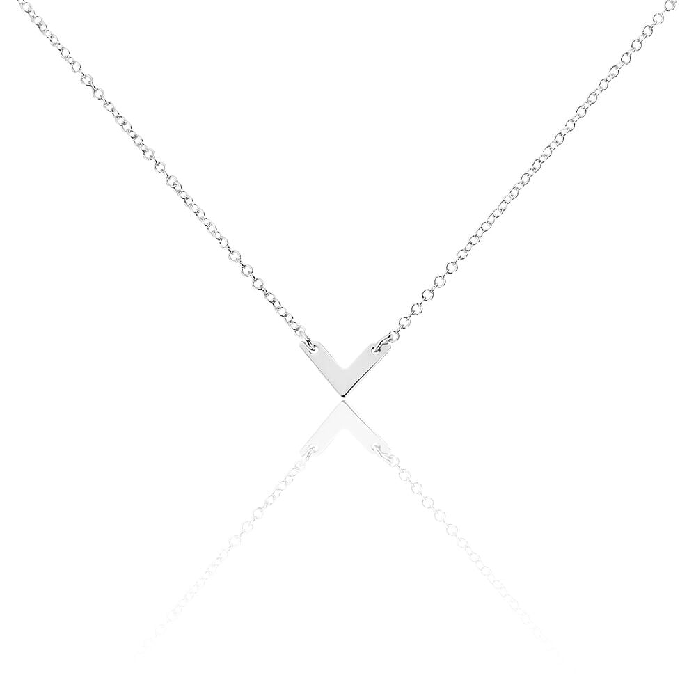 Collier Veroniica Argent Blanc - Colliers Femme | Marc Orian