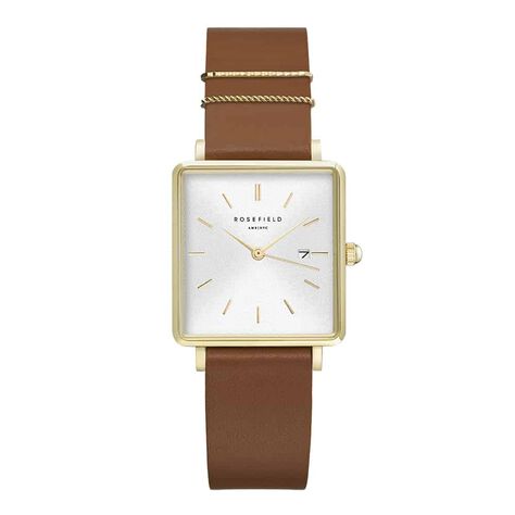 Montre Rosefield The Boxy Blanc - Montres &eacute;tanches Femme | Marc Orian