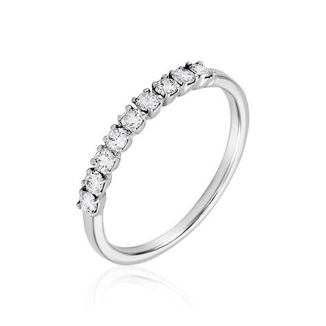 Bague Hera Or Blanc Diamant - Alliances avec pierres Femme | Marc Orian