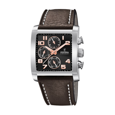 Montre Festina Timeless Chronograph Noir - Montres classiques Homme | Marc Orian