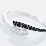 Bague Argent Blanc Agafya Oxydes De Zirconium - Bijoux fantaisie Femme | Marc Orian