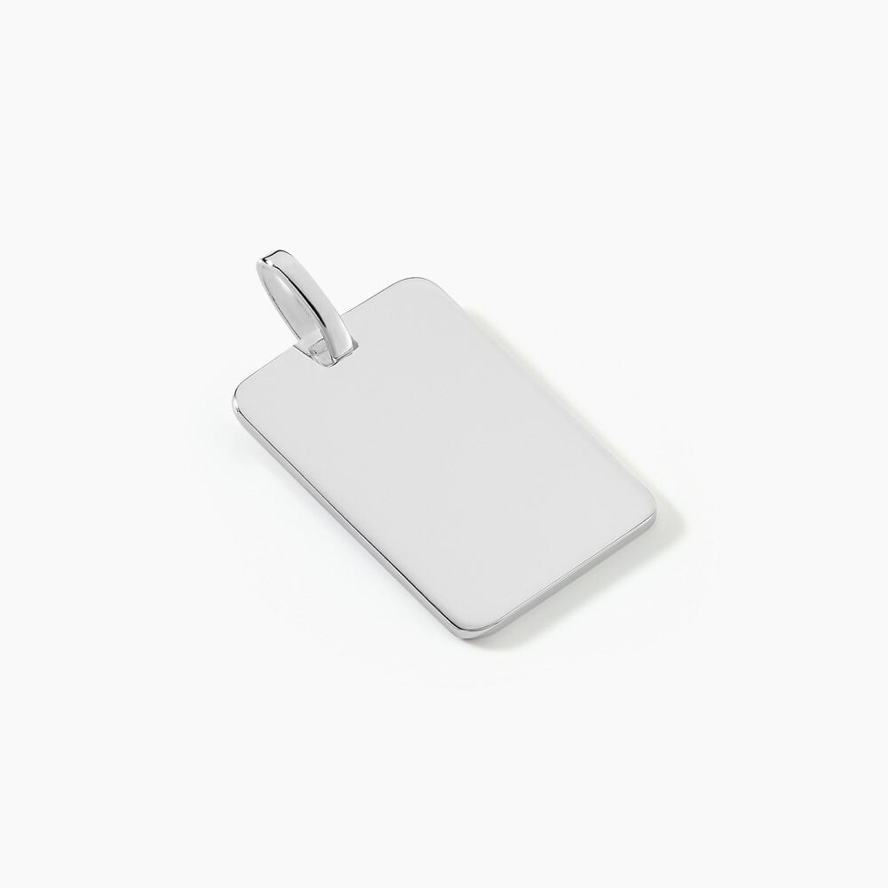 Pendentif Leyel Argent Blanc - Bijoux personnalisés Famille | Marc Orian
