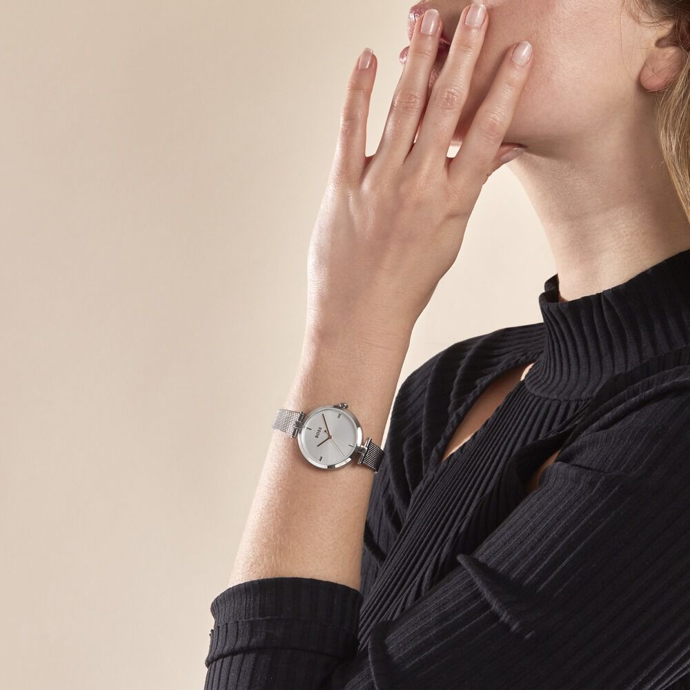 Montre Boss Majesty Argenté - Montres classiques Femme | Marc Orian