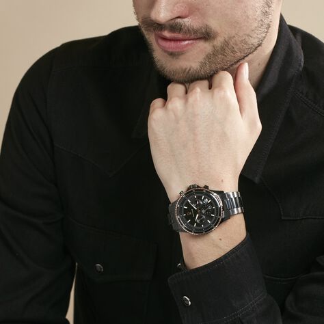 Montre Pierre Lannier Cronos Noir - Montres Homme | Marc Orian