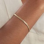 Bracelet Izel Maille Anglaise Or Jaune - Bracelets mailles Femme | Marc Orian