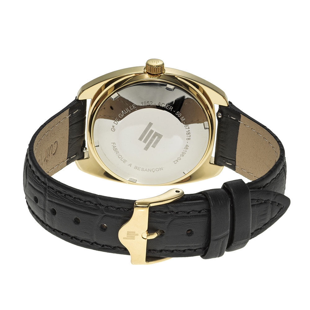 Montre Lip General De Gaulle Noir - Montres étanches Unisex | Marc Orian